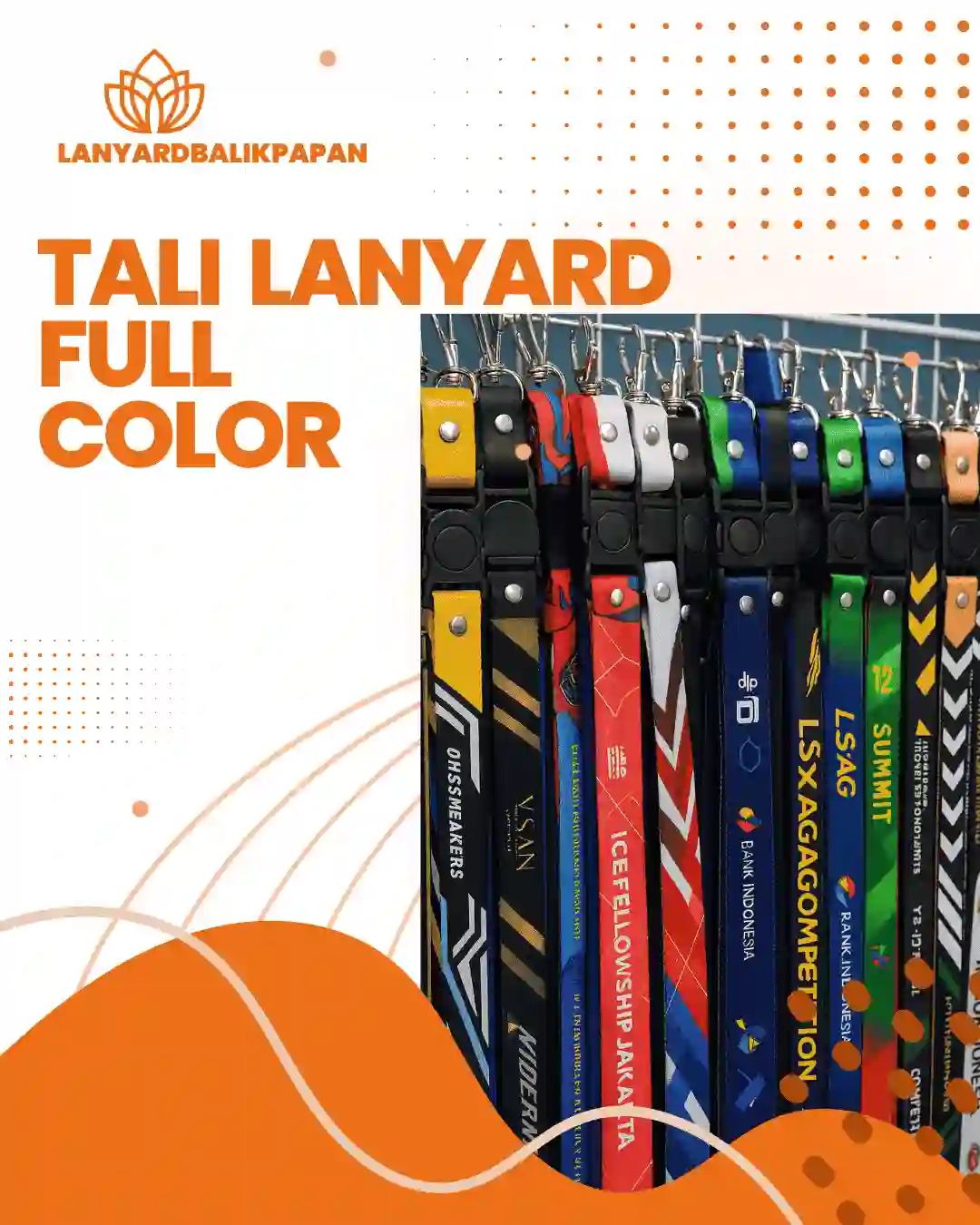 Panduan Lengkap Tali Lanyard Full Colour